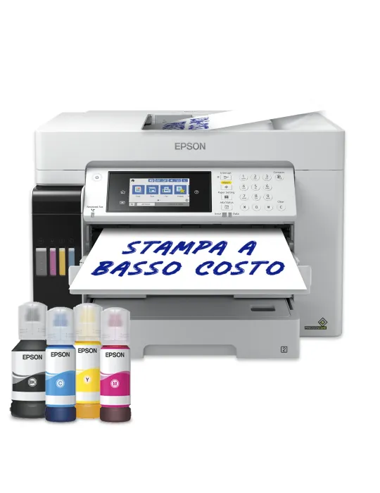 Epson EcoTank ET-16685 stampante multifunzione A3+, Wi-Fi, con serbatoi di inchiostro, scansione, copia e fax