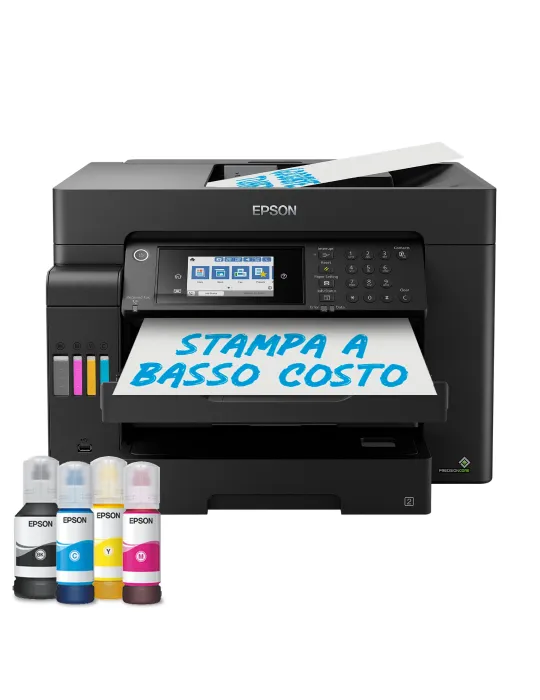 Epson EcoTank ET-16655 Stampante Multifunzione A3+, Wi-Fi, con serbatoi di inchiostro, scansione, copia e fax