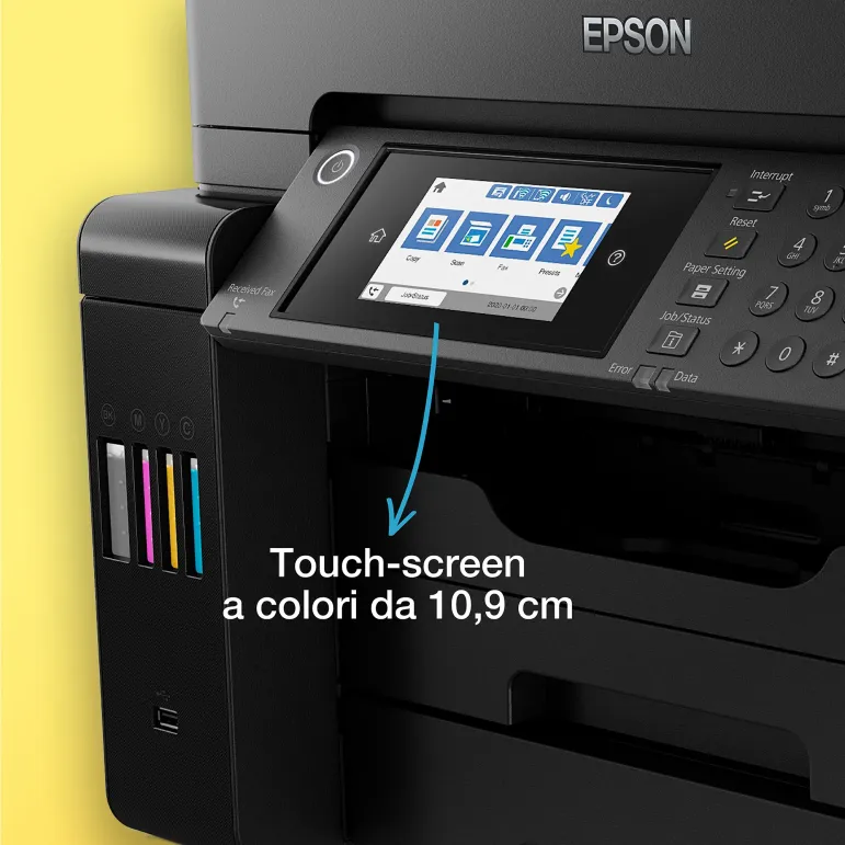 Epson EcoTank ET-16655 Stampante Multifunzione A3+, Wi-Fi, con serbatoi di inchiostro, scansione, copia e fax