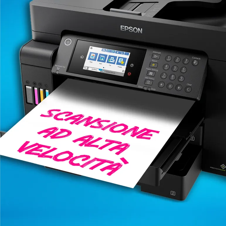 Epson EcoTank ET-16655 Stampante Multifunzione A3+, Wi-Fi, con serbatoi di inchiostro, scansione, copia e fax