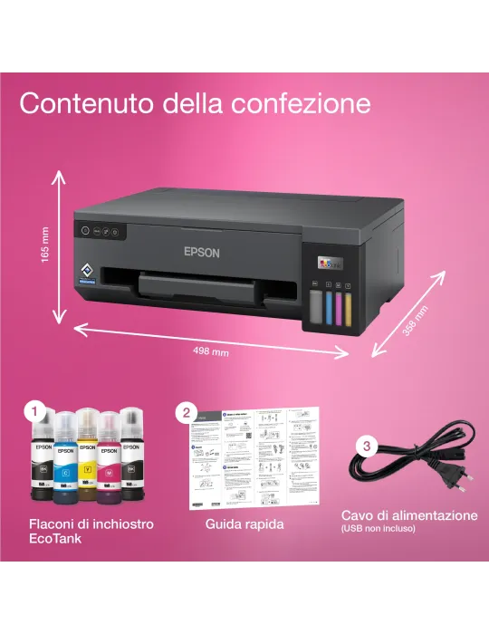 Epson EcoTank ET-14100 Stampante A3 Wi-Fi con serbatoi di inchiostro