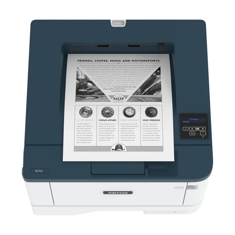 Xerox B310 DNI stampante laser A4 monocromatica, WI-FI, 40 ppm