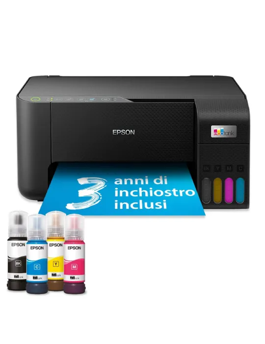 Epson EcoTank ET-2860 stampante multifunzione A4 Wi-Fi con serbatoi di inchiostro