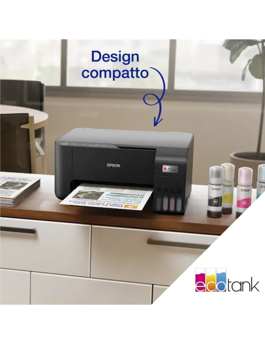 Epson EcoTank ET-2860 stampante multifunzione A4 Wi-Fi con serbatoi di inchiostro