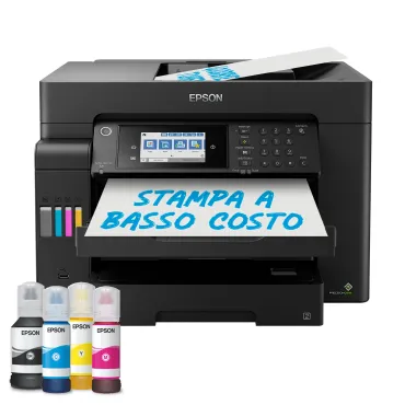 Epson EcoTank ET-16605 Stampante Multifunzione A3+, Wi-Fi, con serbatoi di inchiostro, scansione, copia e fax