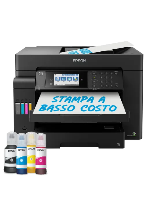 Epson EcoTank ET-16605 Stampante Multifunzione A3+, Wi-Fi, con serbatoi di inchiostro, scansione, copia e fax