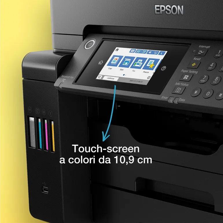Epson EcoTank ET-16605 Stampante Multifunzione A3+, Wi-Fi, con serbatoi di inchiostro, scansione, copia e fax