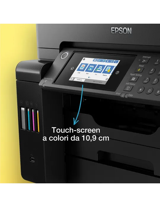 Epson EcoTank ET-16605 Stampante Multifunzione A3+, Wi-Fi, con serbatoi di inchiostro, scansione, copia e fax