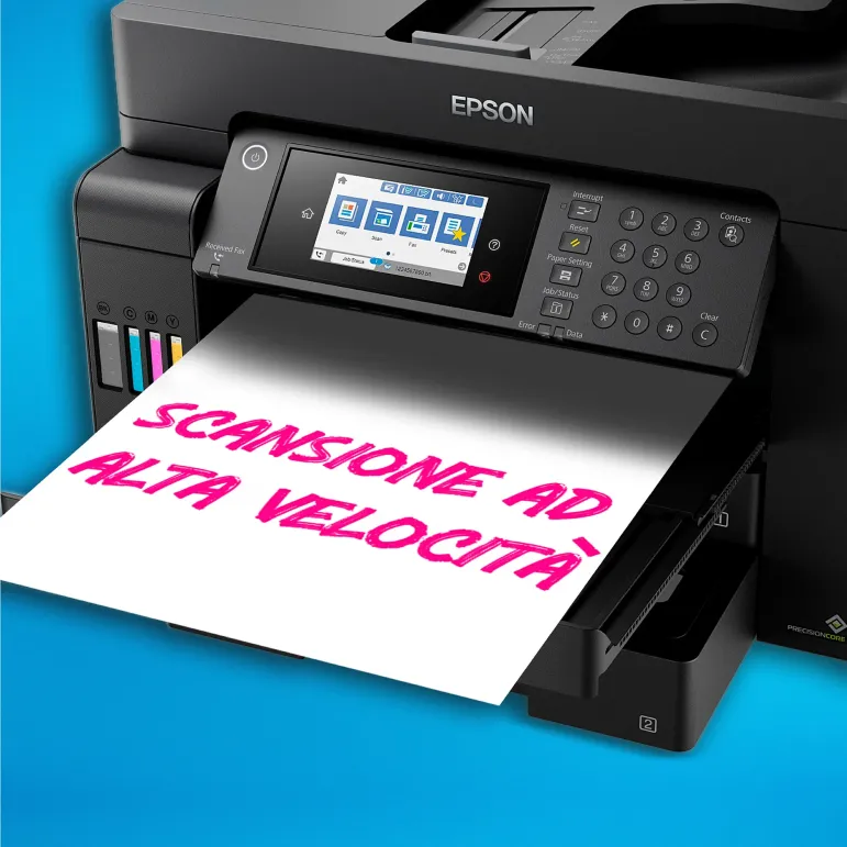 Epson EcoTank ET-16605 Stampante Multifunzione A3+, Wi-Fi, con serbatoi di inchiostro, scansione, copia e fax