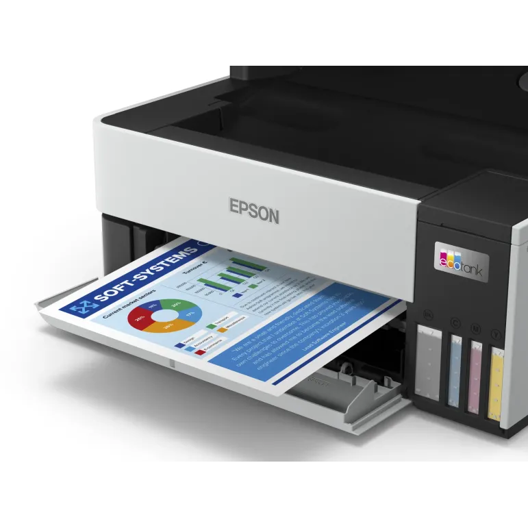 Epson EcoTank ET-5170 Stampante Multifunzione A4 Wi-Fi con serbatoi di inchiostro e fax