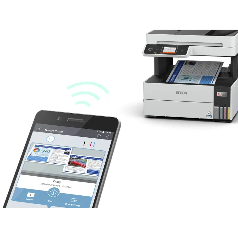 Epson EcoTank ET-5170 Stampante Multifunzione A4 Wi-Fi con serbatoi di inchiostro e fax
