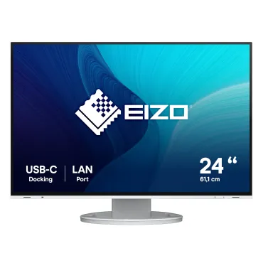 EIZO FlexScan EV2495 monitor 24" per progettazione CAD e 3D - BIANCO