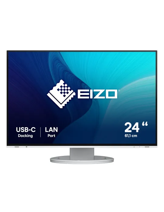 EIZO FlexScan EV2495 monitor 24" per progettazione CAD e 3D - BIANCO