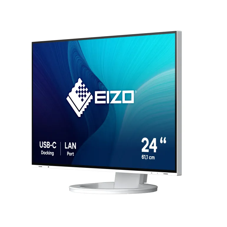 EIZO FlexScan EV2495 monitor 24" per progettazione CAD e 3D - BIANCO