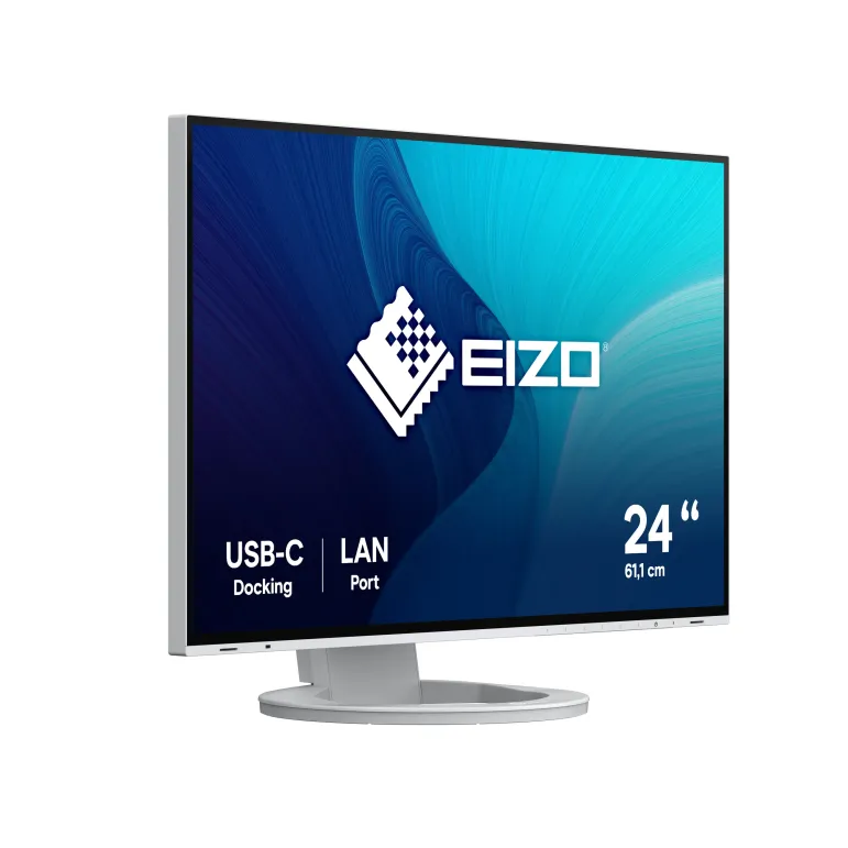 EIZO FlexScan EV2495 monitor 24" per progettazione CAD e 3D - BIANCO