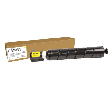 Toner rigenerato Everyday™ di Xerox Giallo compatibile con Canon C-EXV51 (0484C002), Capacità standard