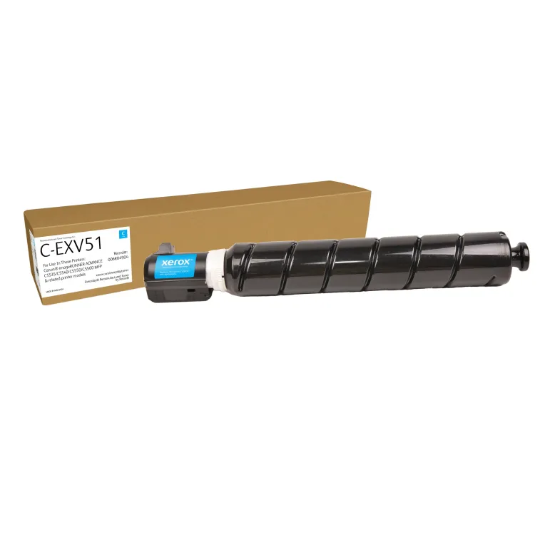 Toner rigenerato Everyday™ di Xerox Ciano compatibile con Canon C-EXV51 (0482C002), Capacità standard