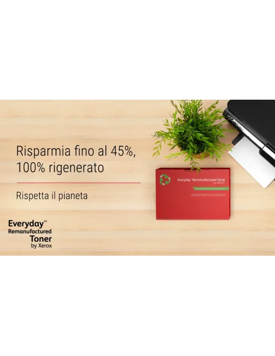 Toner rigenerato Everyday™ di Xerox Ciano compatibile con Konica Minolta A8K3430 (A8K3430), Capacità standard