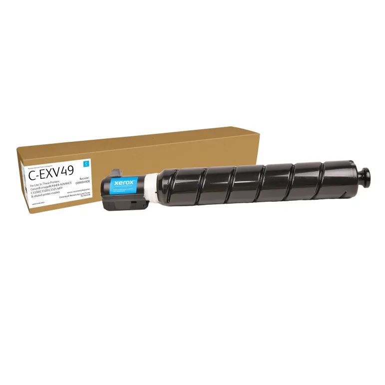 Toner rigenerato Everyday™ di Xerox Ciano compatibile con Canon C-EXV49 (8525B002), Capacità standard