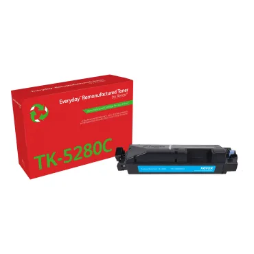 Toner rigenerato Everyday™ di Xerox Ciano compatibile con Kyocera TK-5280C, Capacità standard
