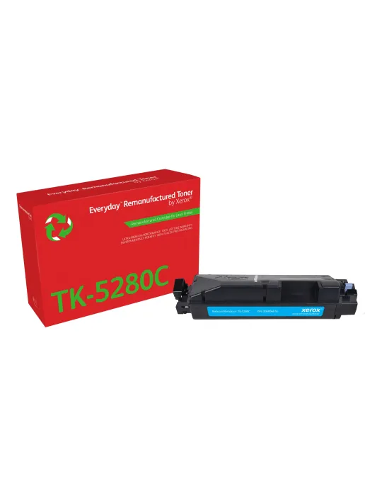 Toner rigenerato Everyday™ di Xerox Ciano compatibile con Kyocera TK-5280C, Capacità standard