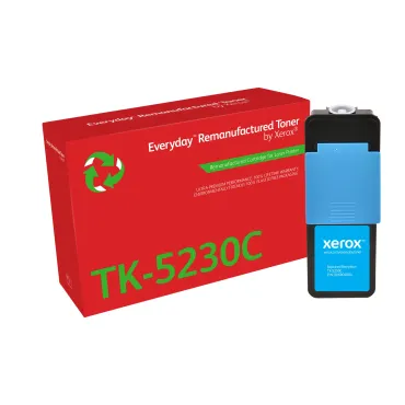 Toner rigenerato Everyday™ di Xerox Ciano compatibile con Kyocera TK-5230C, Capacità standard
