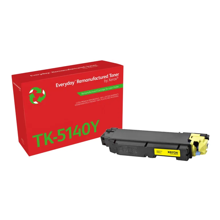 Toner rigenerato Everyday™ di Xerox Giallo compatibile con Kyocera TK-5140Y, Capacità standard