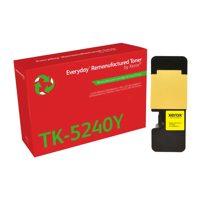 Toner rigenerato Everyday™ di Xerox Giallo compatibile con Kyocera TK-5240Y, Capacità standard