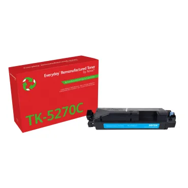 Toner rigenerato Everyday™ di Xerox Ciano compatibile con Kyocera TK-5270C, Capacità standard