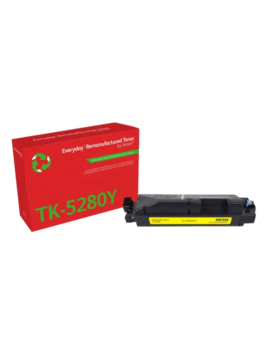 Toner rigenerato Everyday™ di Xerox Giallo compatibile con Kyocera TK-5280Y, Capacità standard
