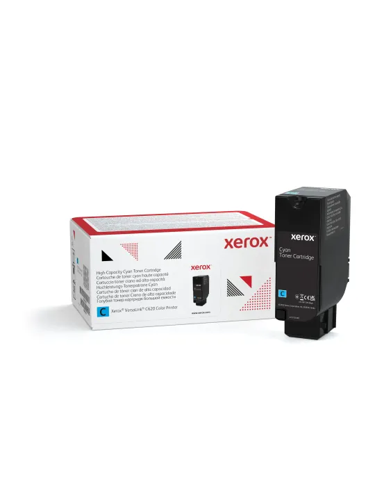 Xerox Cartuccia toner Ciano a Alta capacità da 12000 Pagine per Stampante a colori ® VersaLink® C620 (006R04625)