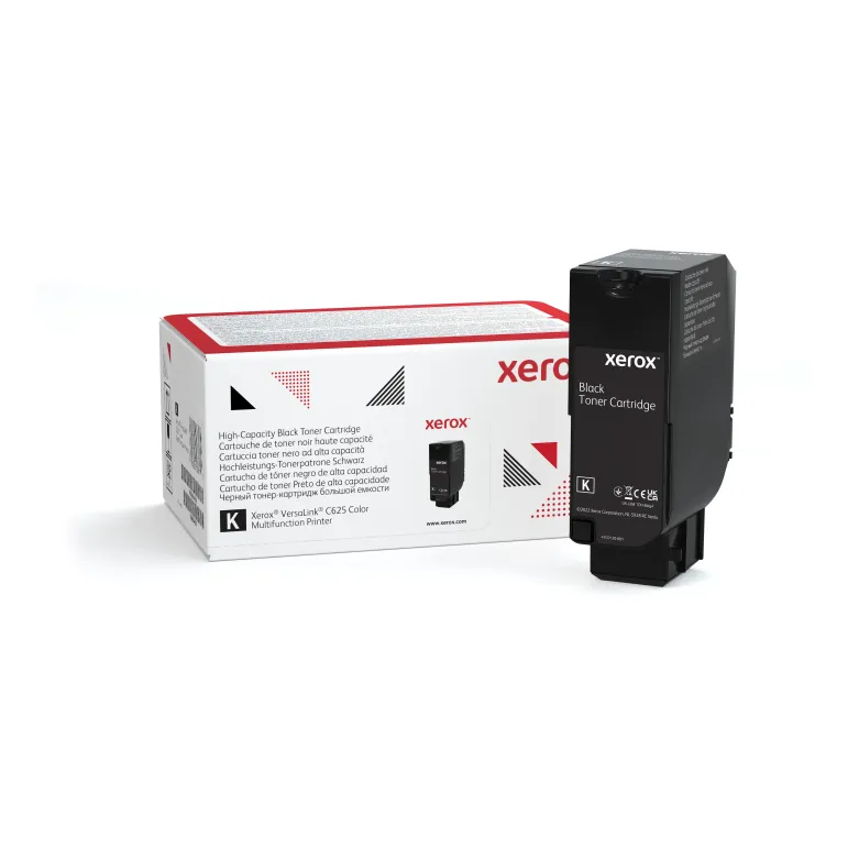 Xerox Cartuccia toner Nero a Alta capacità da 25000 Pagine per Stampante multifunzione a colori ® VersaLink® C625 (006R04636)