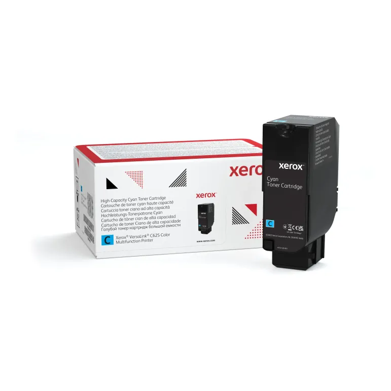 Xerox Cartuccia toner Ciano a Alta capacità da 16000 Pagine per Stampante multifunzione a colori ® VersaLink® C625 (006R04637)