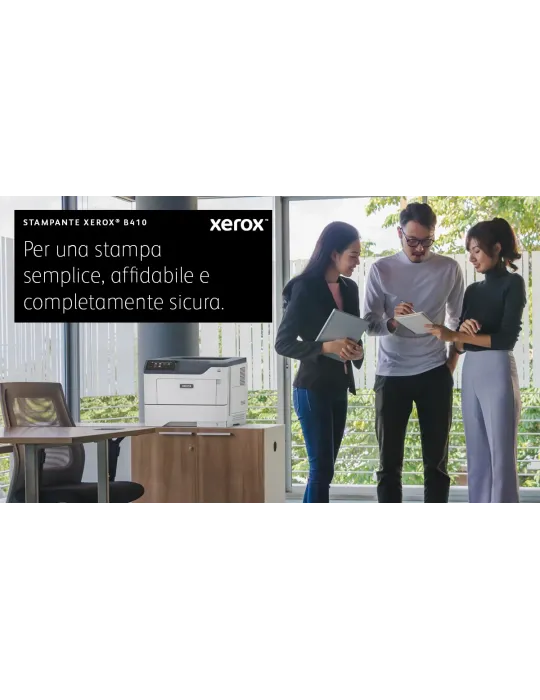 Xerox B410 DN stampante laser A4 monocromatica, 50 ppm