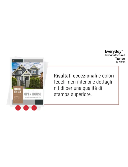 Toner rigenerato Everyday™ di Xerox Giallo compatibile con HP 410A (CF412A), Capacità standard