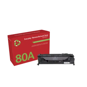 Toner rigenerato Everyday™ di Xerox Mono compatibile con HP 80A (CF280A), Capacità standard