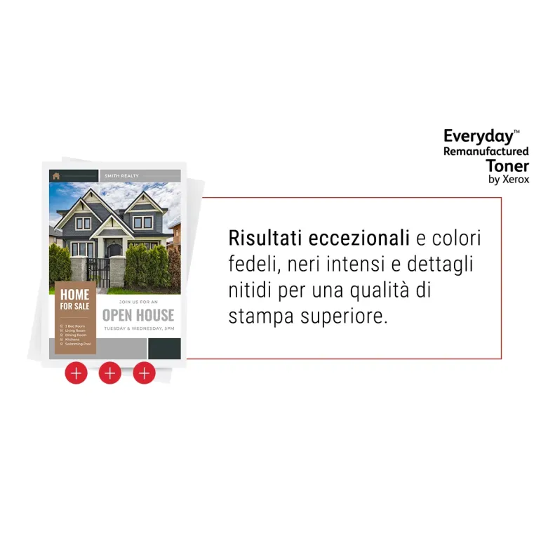 Toner rigenerato Everyday™ di Xerox Mono compatibile con Brother TN3480, Alta capacità