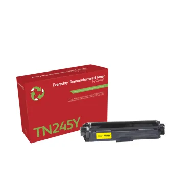 Toner rigenerato Everyday™ di Xerox Giallo compatibile con Brother TN245Y, Alta capacità