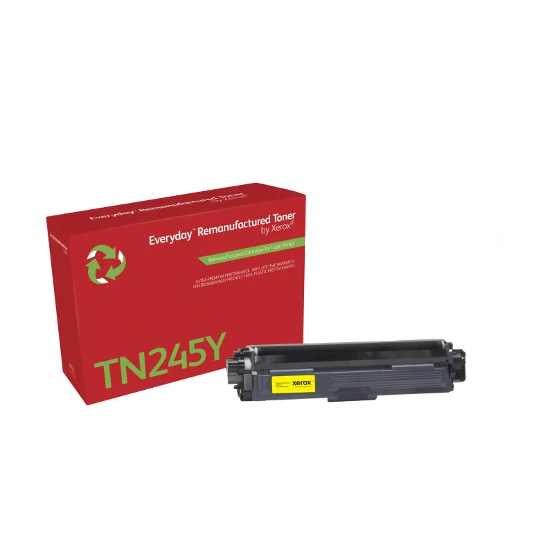 Toner rigenerato Everyday™ di Xerox Giallo compatibile con Brother TN245Y, Alta capacità