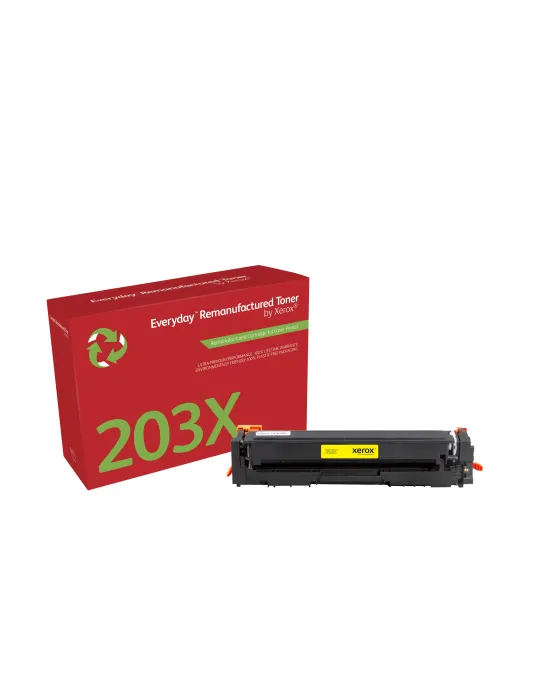 Toner rigenerato Everyday™ di Xerox Giallo compatibile con HP 203X (CF542X), Alta capacità