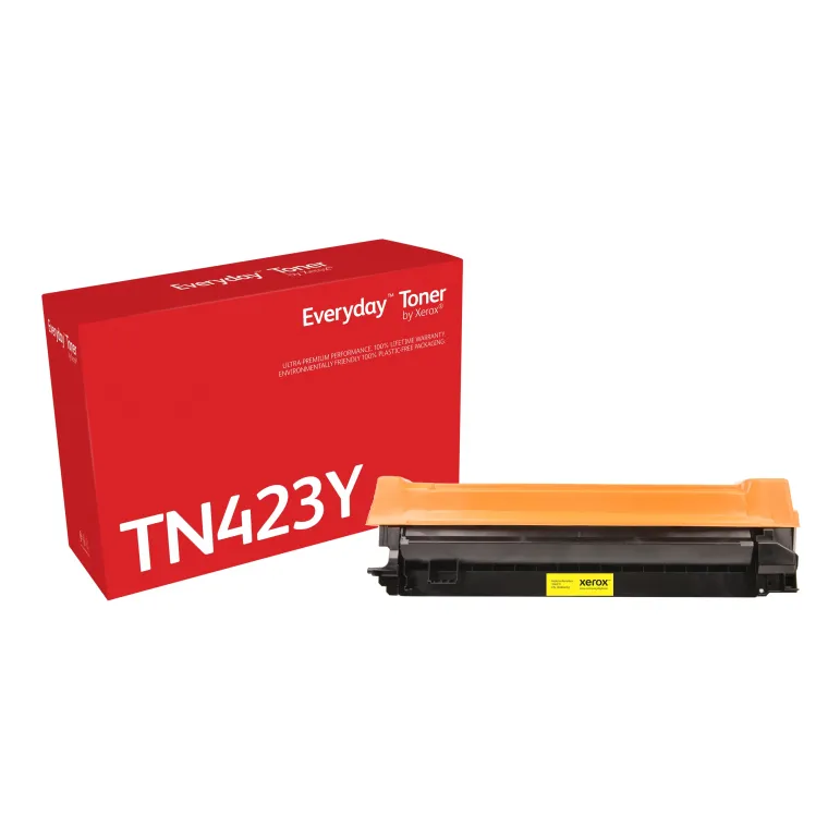 Toner Everyday™ di Xerox Giallo compatibile con Brother TN-423Y, Alta capacità