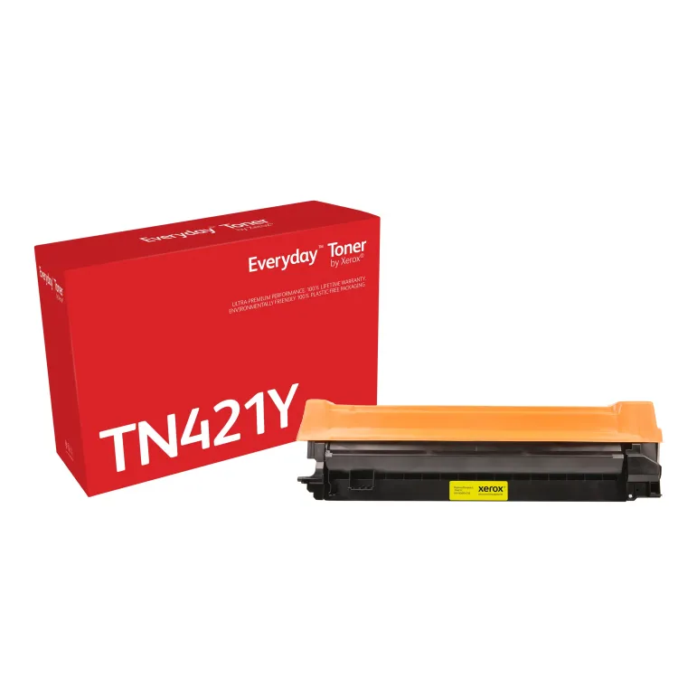 Toner Everyday™ di Xerox Giallo compatibile con Brother TN-421Y, Capacità standard