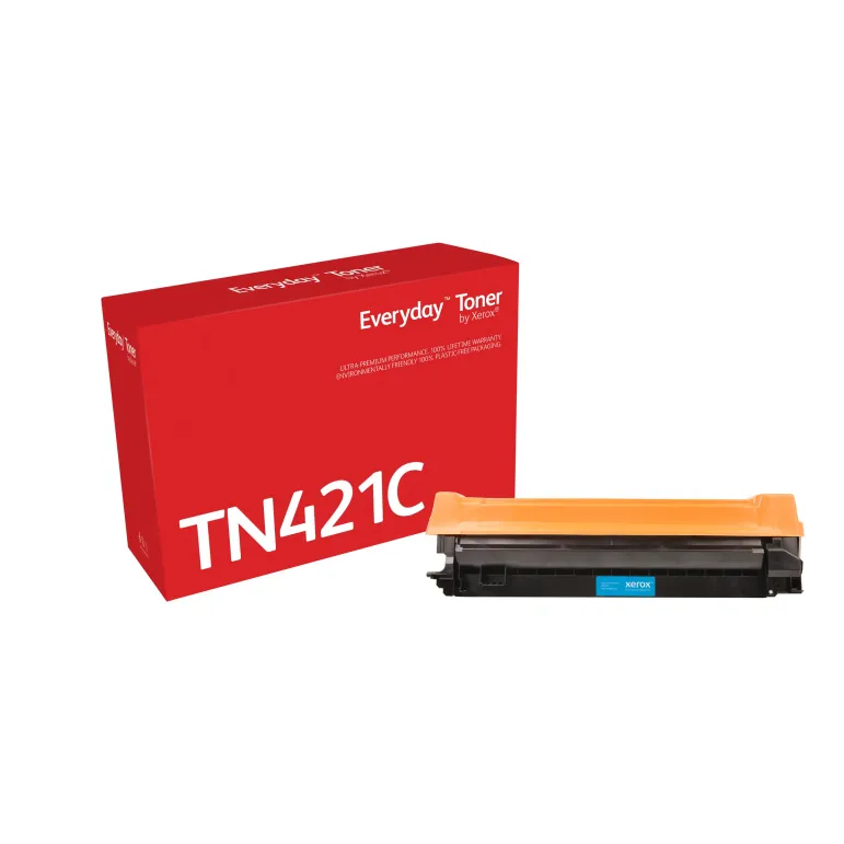 Toner Everyday™ di Xerox Ciano compatibile con Brother TN-421C, Capacità standard