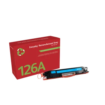Toner rigenerato Everyday™ di Xerox Ciano compatibile con HP 126A (CE311A), Capacità standard