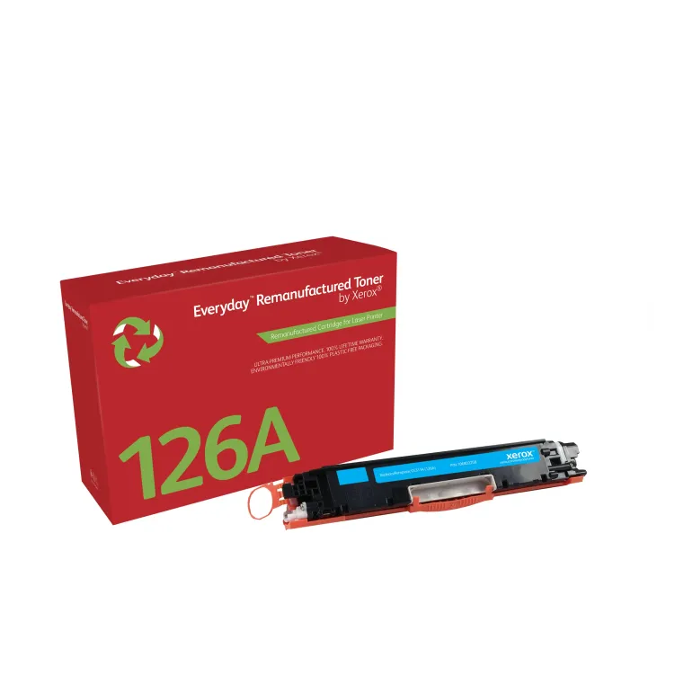 Toner rigenerato Everyday™ di Xerox Ciano compatibile con HP 126A (CE311A), Capacità standard