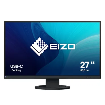 EIZO FlexScan EV2720S monitor 27" per progettazione CAD e 3D - NERO
