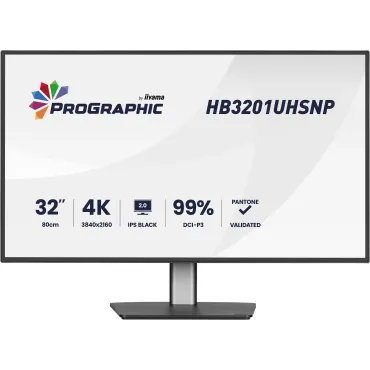 iiyama ProGraphic HB3201UHSNP-B1 Monitor 31.5" LED 4K HDR