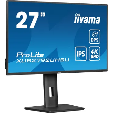 iiyama ProLite XUB2792UHSU-B6 Monitor PC 68,6 cm (27") 3840 x 2160 Pixel 4K Ultra HD LED Nero