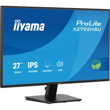 iiyama ProLite X2792HSU-B1 Monitor PC 68,6 cm (27") 1920 x 1080 Pixel Full HD LED Nero