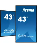 iiyama LH4365UHSB-B1 visualizzatore di messaggi Design chiosco 108 cm (42.5") LED Wi-Fi 800 cd m² 4K Ultra HD Nero Processore